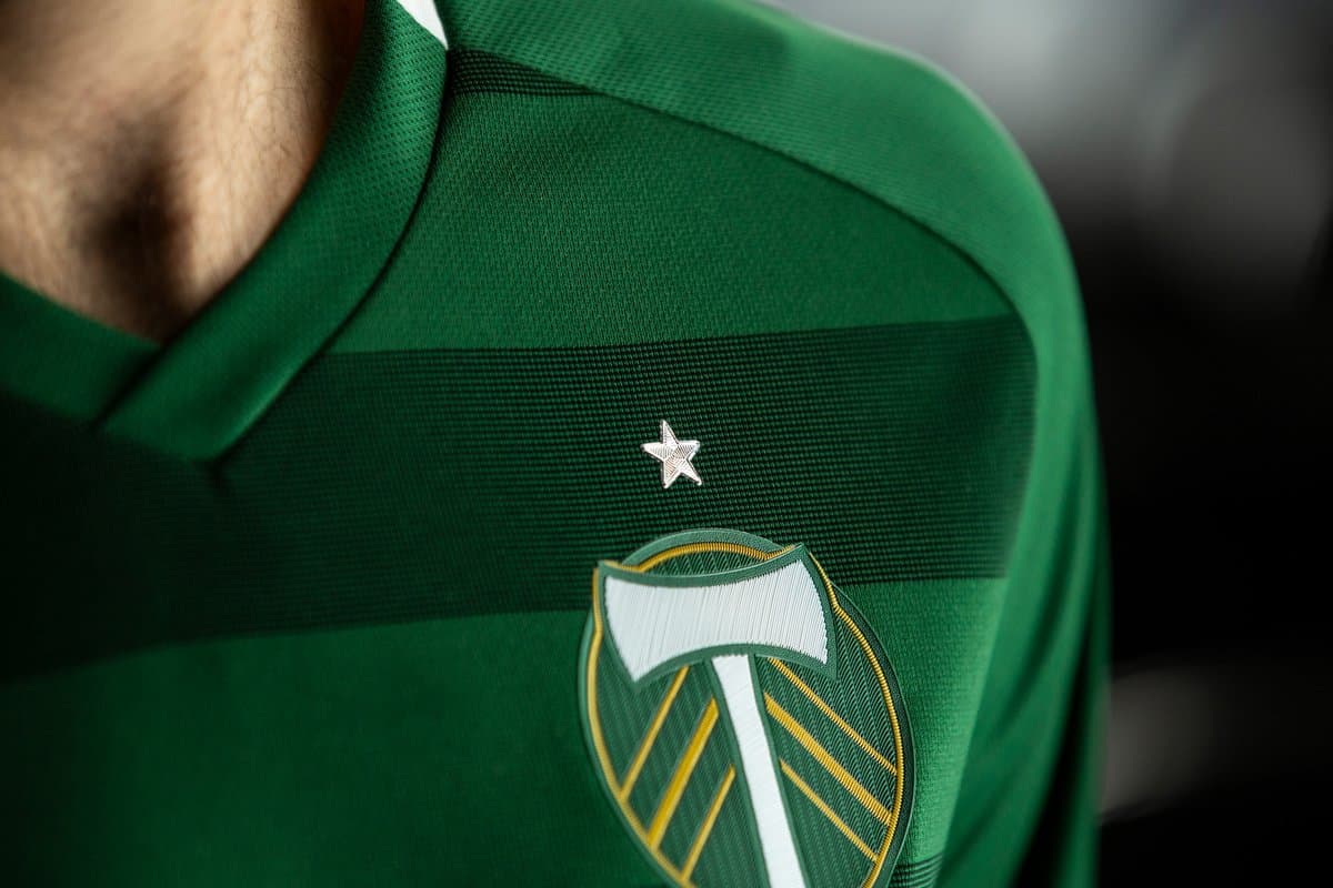 La mayor novedad de este año es que la casaca presenta dos tonos de verde en el frente. (Portland Timbers)