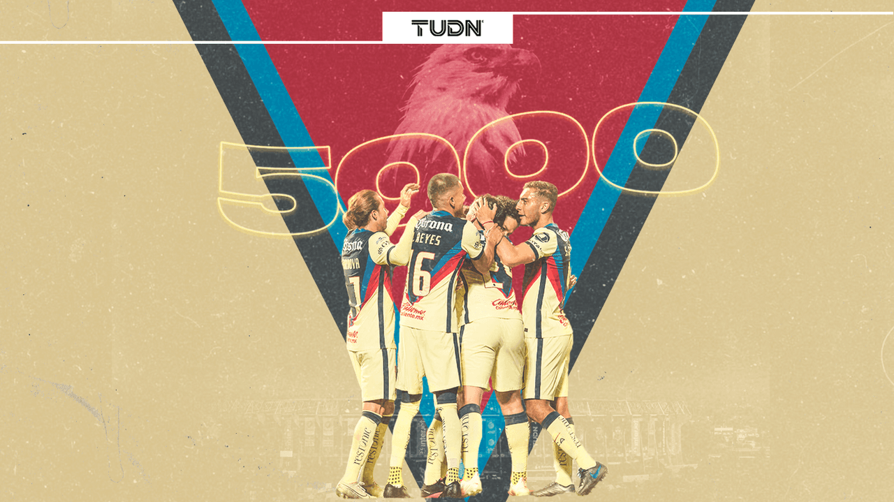 América llegó a 5 mil goles en su historia