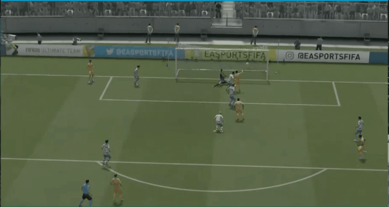 Gran actuación de Francisco Venegas otorga primer triunfo a Tigres en eLiga MX ante el poderoso Santos que no metió ni las manos.