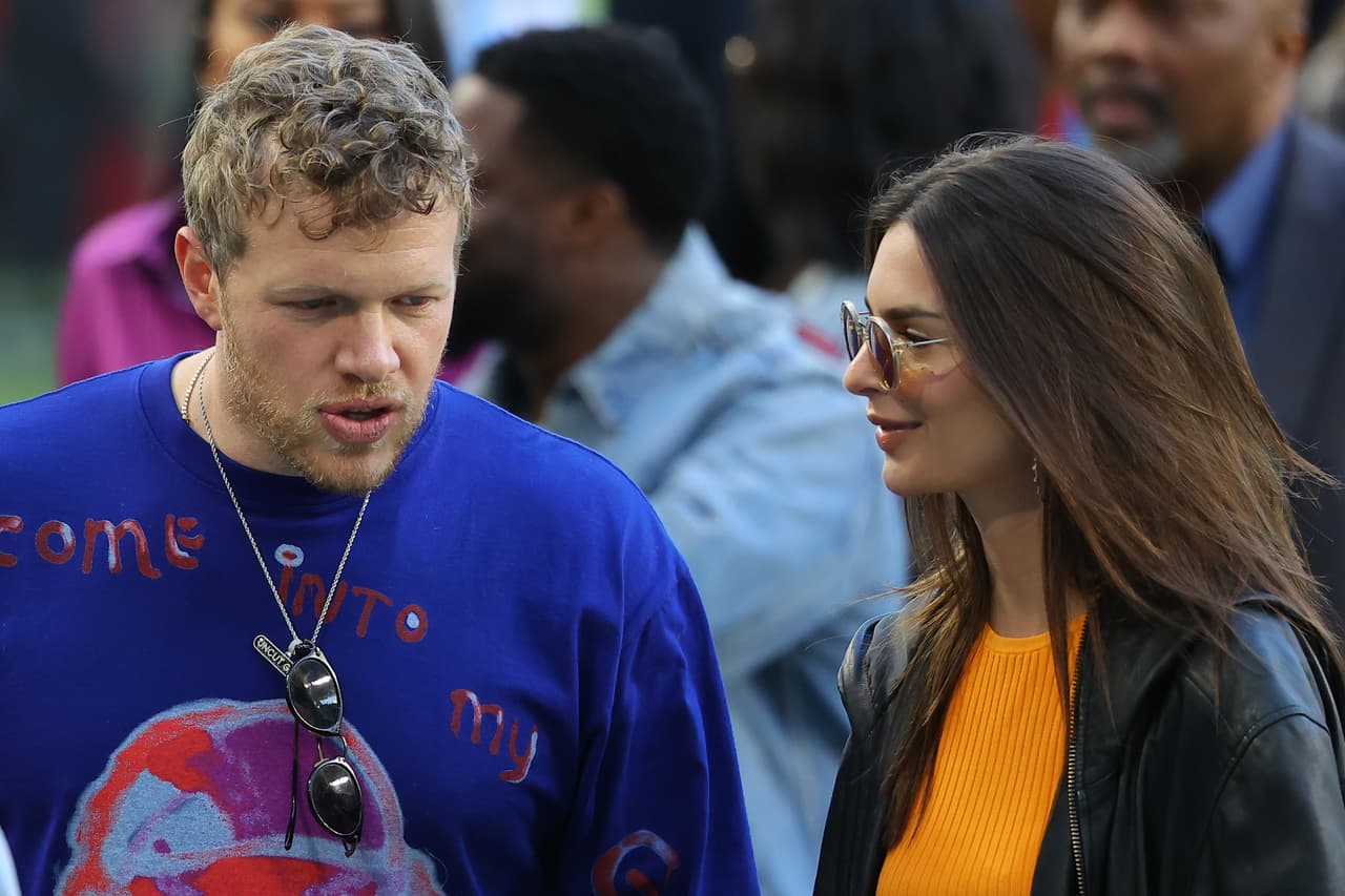 Sebastian Bear-McClard y Emily Ratajkowski
