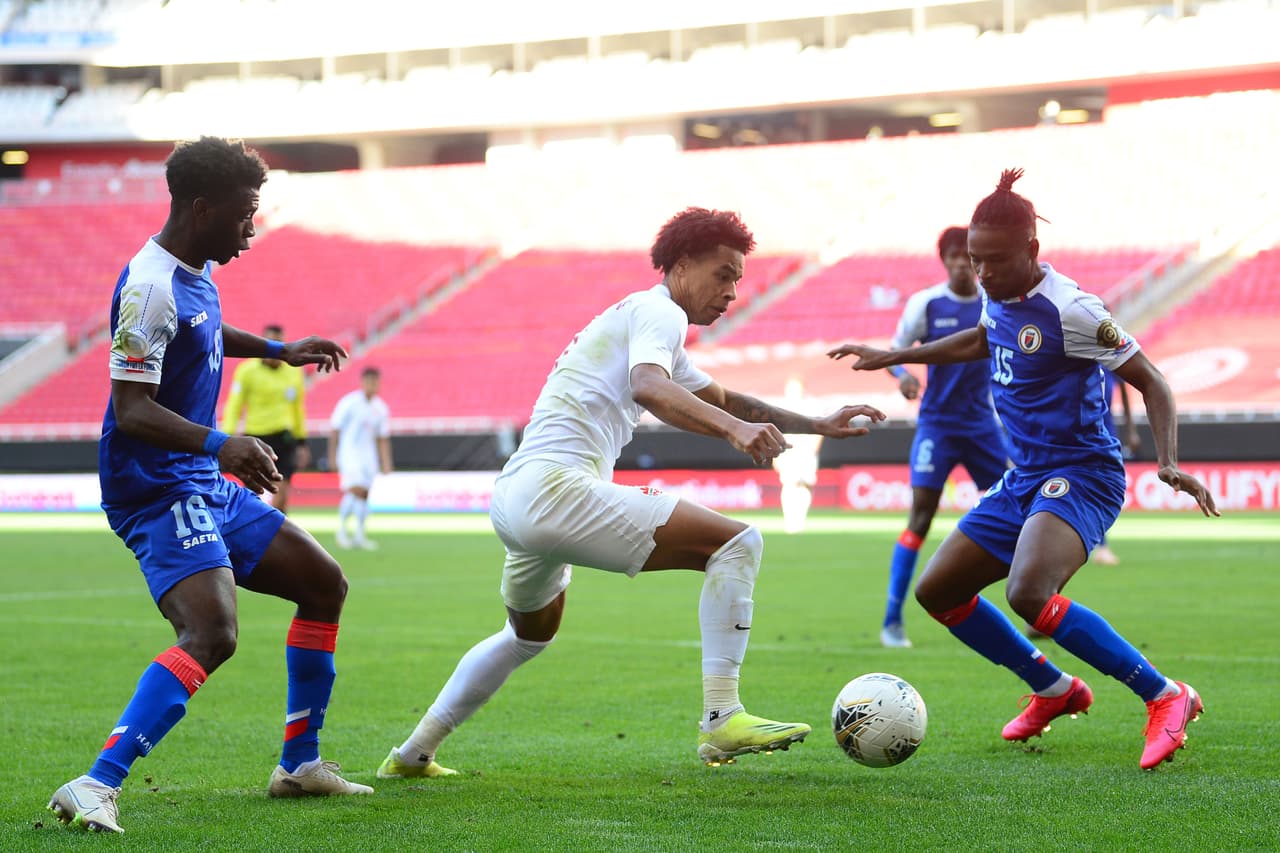 La pólvora de los canadienses y los haitianos se queda em casa y terminan empatando con un horrible 0-0.