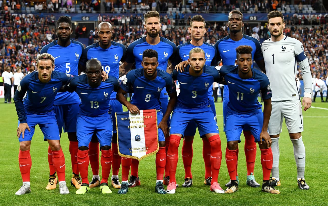 (UEFA / Grupo A) 1. Francia