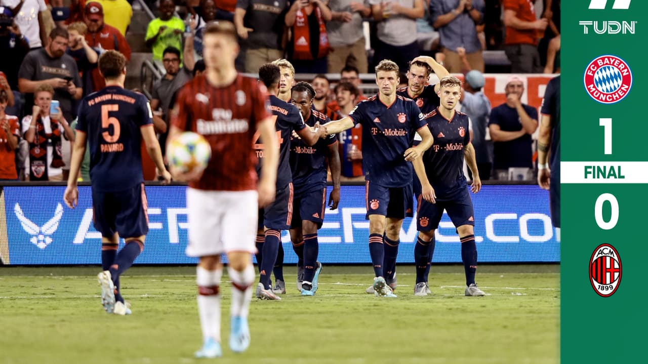 Bayern Múnich doblegó por la mínima al Milan con gol de Goretzka