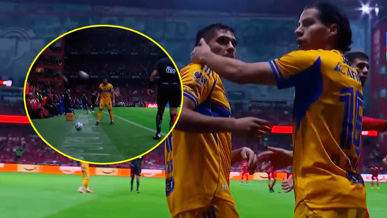 ¡Jesús Garza casi es impactado por un objeto lanzado desde la tribuna!