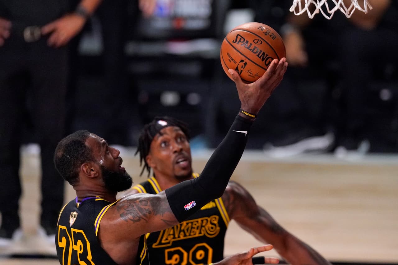 Los Lakers ganan 124-114 al Heat y lideran la serie 2-0 | Anthony Davis y LeBron James fueron los máximos anotadores del segundo juego de las Finales 2020.