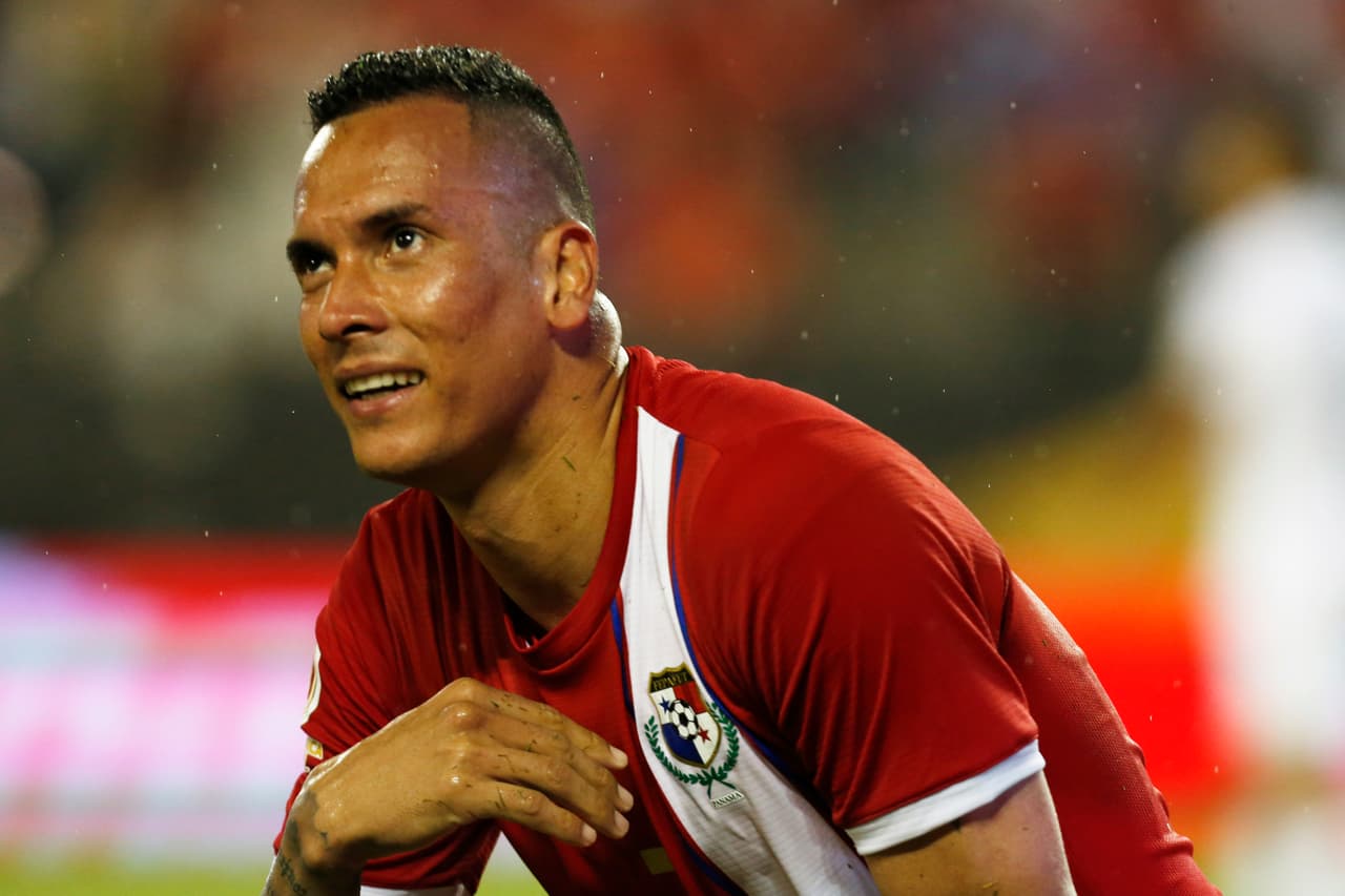 Blas Pérez es uno de los referentes de Panamá en la actualidad. Su capacidad goleadora lo convierte en una amenaza para cualquier defensa por su potencia y definición.