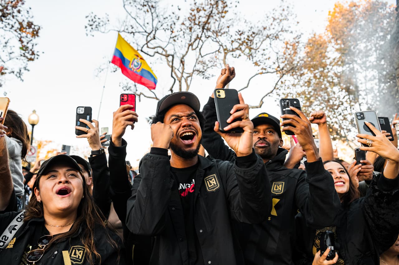 Toda la afición latina de LAFC vivió 'su' momento.