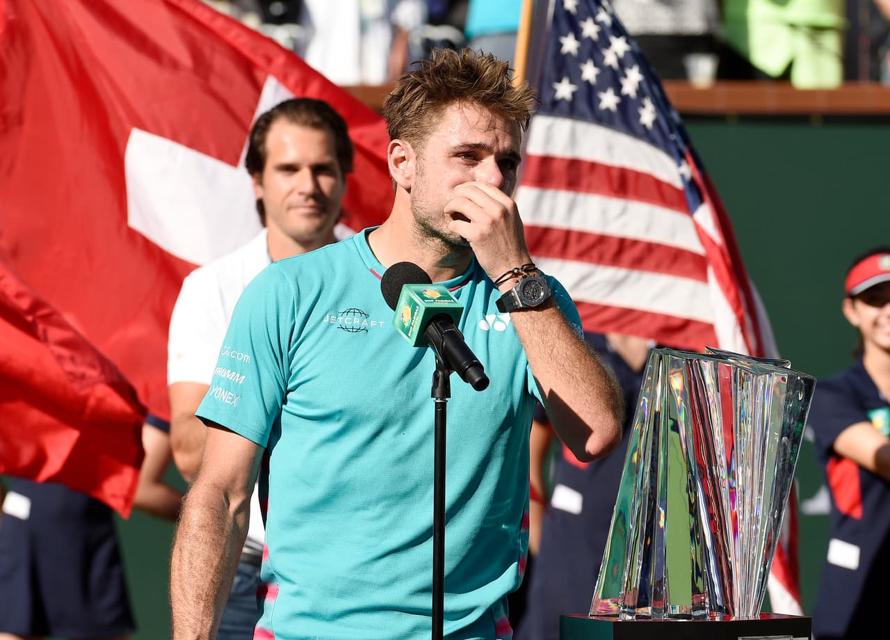 La gran anécdota de la final fue que, durante su emotivo discurso, Wawrinka vio a Federer y dijo que "es un estúpido", algo que el campeón se tomó entre risas.
