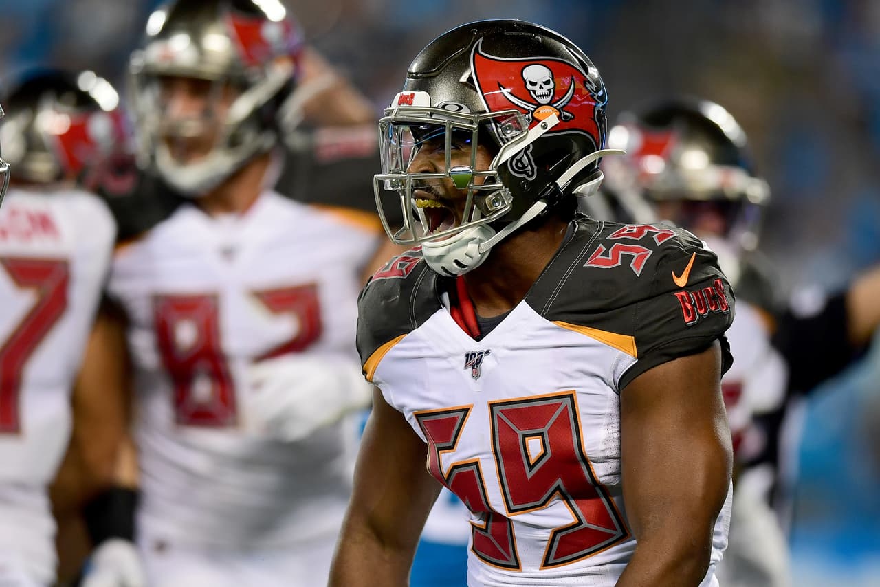 Las mejores imágenes del Carolina Panthers vs Tampa Bay Buccaneers del Thursday Night en la Semana 2 de la NFL.