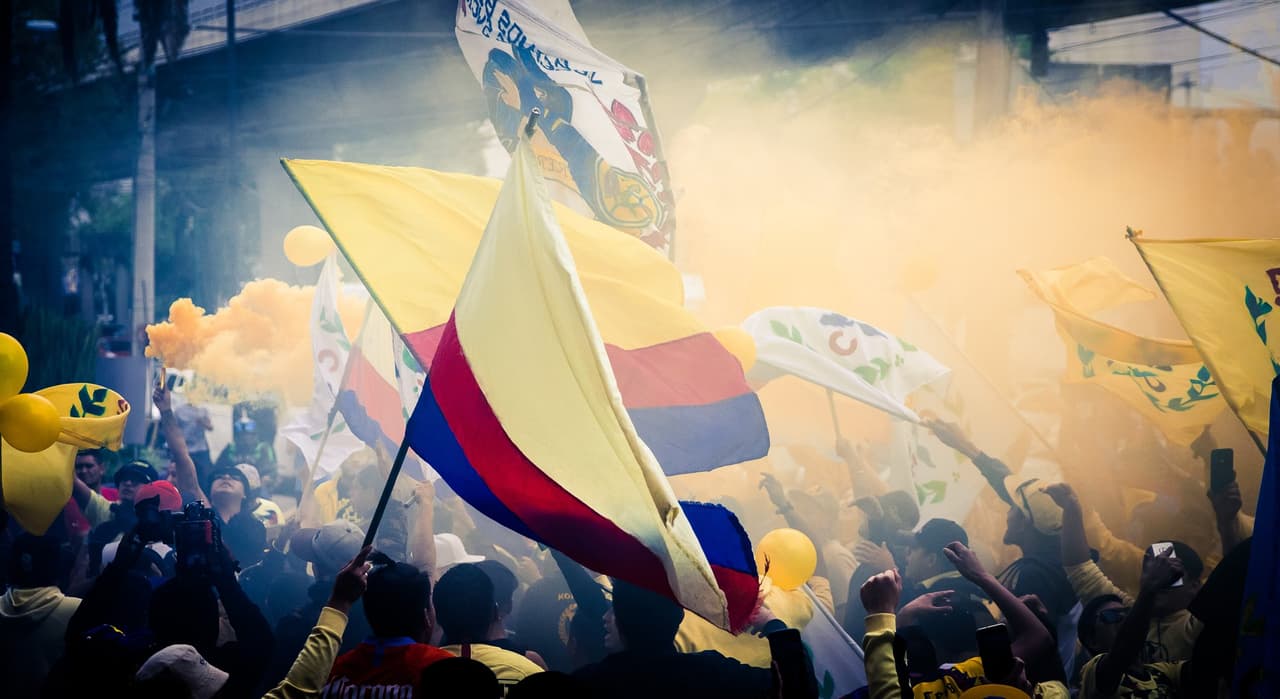 Gran ambiente familiar, en el Estadio Azteca, previo a la final del Apertura '19 entre el América y los Rayados de Monterrey.