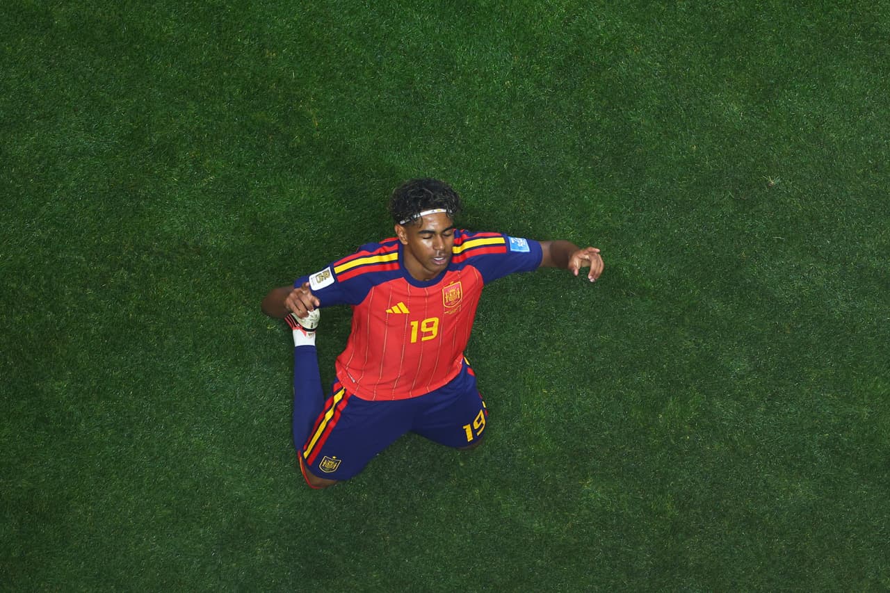 Las mejores imágenes del encuentro entre España y Arabia Saudita en su segundo juego del Mundial