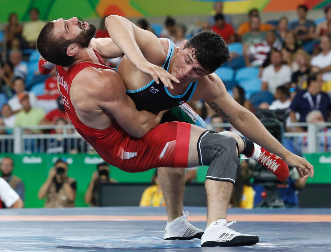 Mexicano Alfonso Leyva quedó eliminado en primera ronda de la lucha grecorromana en Río