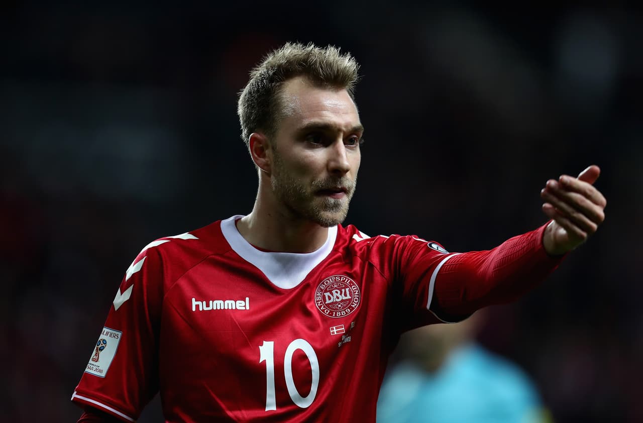 Sin duda, Eriksen fue el hombre más seguido por todos los irlandeses y las cámaras.