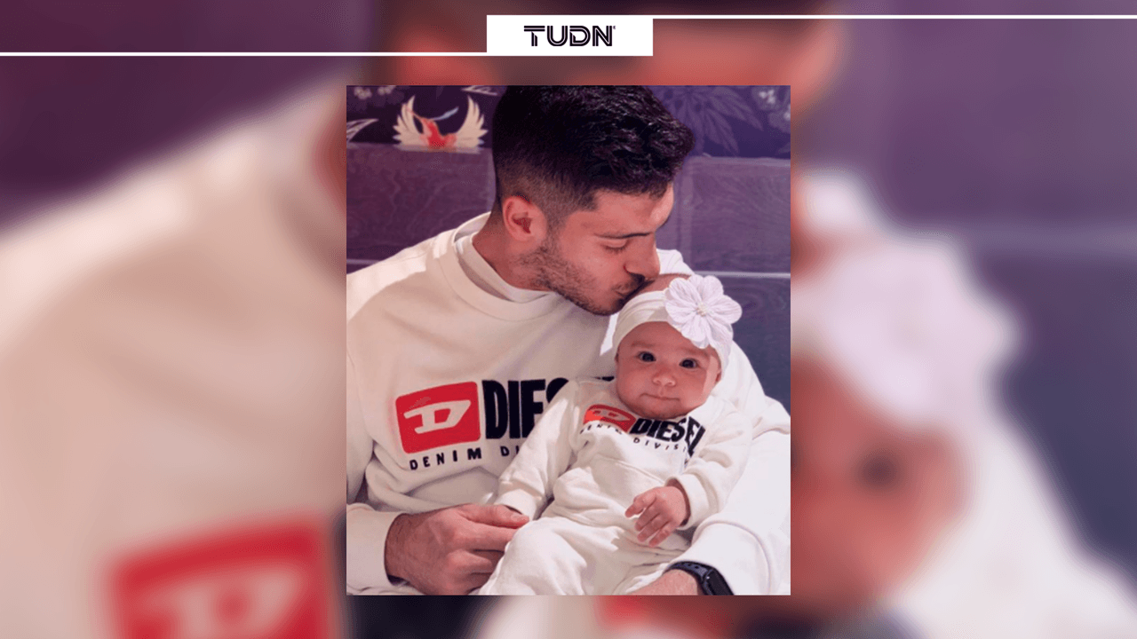 Recibe Raúl Jiménez tierno mensaje de su hija Arya en Instagram