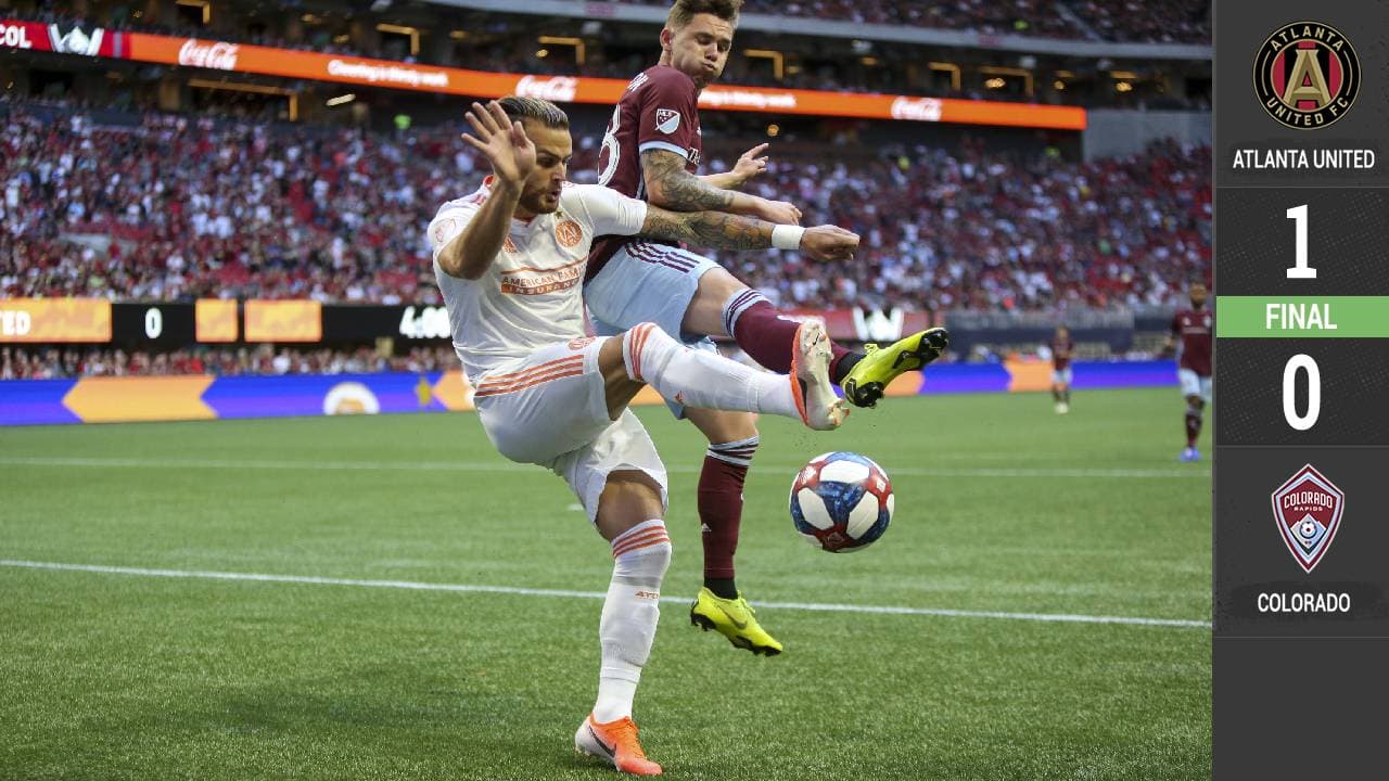 Atlanta United sufrió ante el colero Rapids pero al fin consiguió su primer triunfo en casa