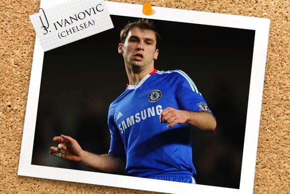 Un habitual de nuestros Onces es el ruso Branislav Ivanovic. Una vez más, marcó un valioso gol para que ganara el Chelsea.
