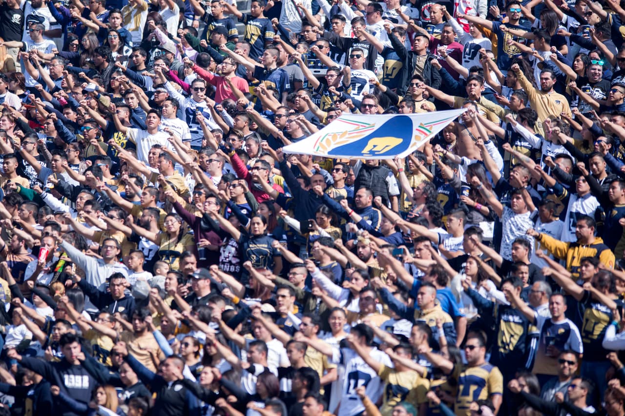 La fanáticada de Pumas vive un momento inmejorable del equipo, que en este semestre luce mucho más sólido y agresivo en el ataque.