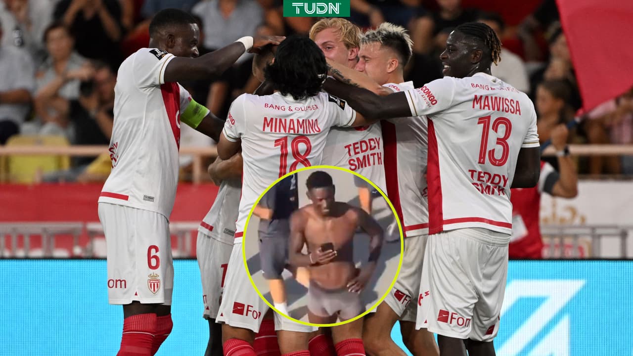 ¡No es broma! Dejan en calzones a jugadores del Mónaco
