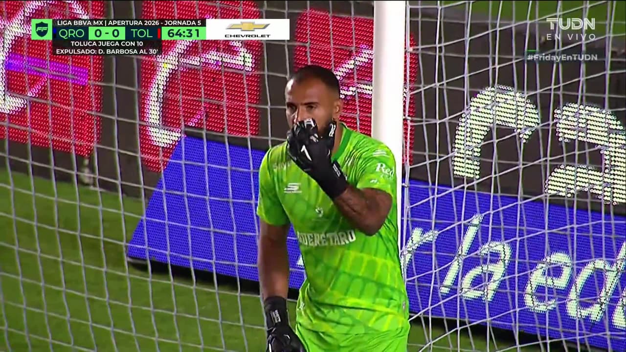 ¡GOL!  anota para Toluca. Helinho