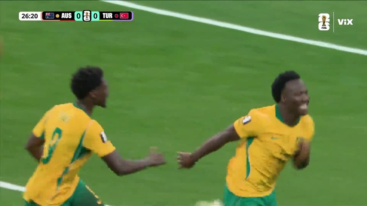 ¡No te puedo creer el golazo de Australia a Turquía en la Copa del Mundo!