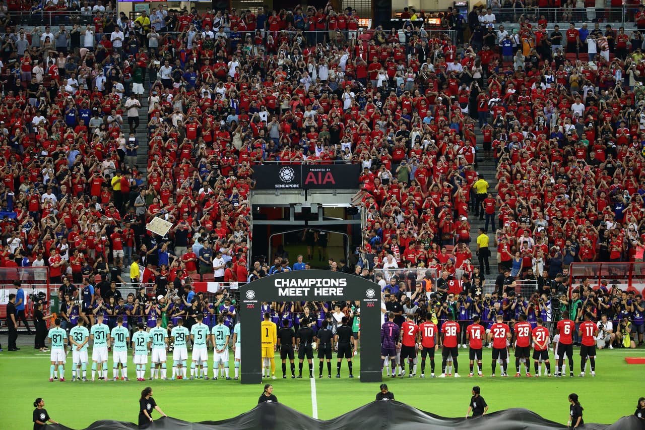 El Manchester United venció 1-0 al Inter de Milán con gol de Mason Greenwood en la International Champions Cup.