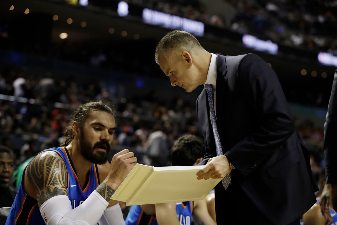Te traemos las mejores imágenes del primer partido en México entre los Nets y el Thunder.
