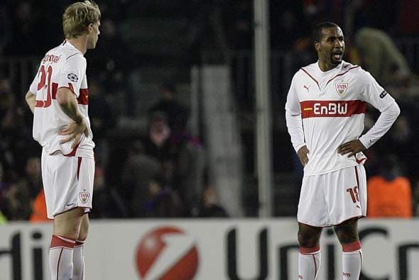 El cuadro teutón no podía creer lo que sucedía y, más que pensar en remontar, esperaba no recibir más goles.