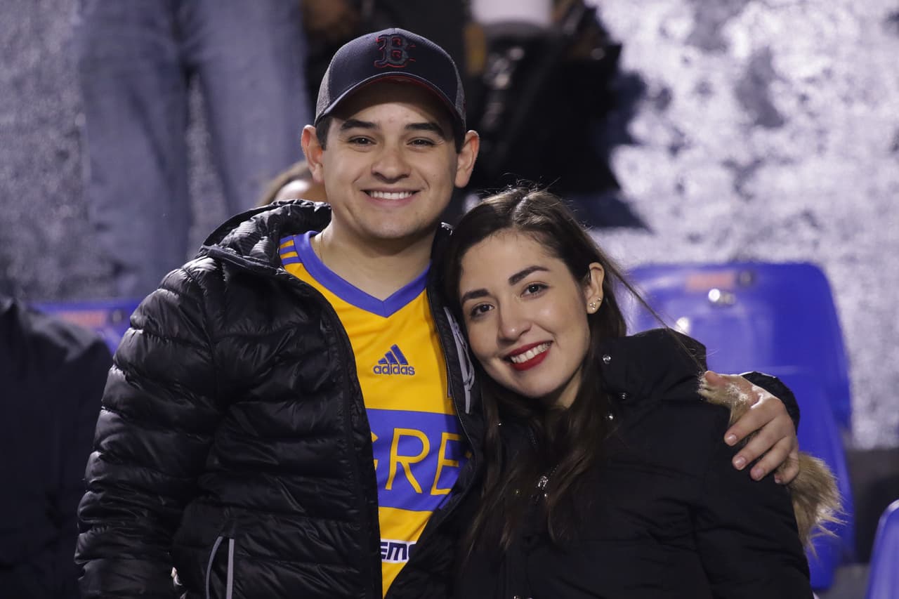 Fanáticos de Tigres aguardan por el encuentro ante Cruz Azul en la Jornada 3 del Clausura 2019.