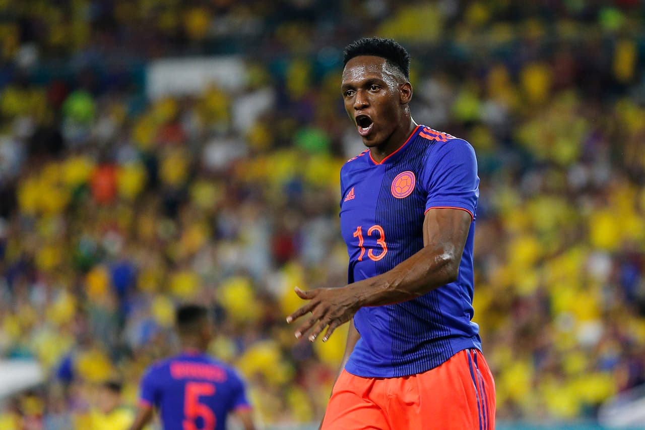 Brasil 2-2 Colombia. Casemiro abrió el marcador y el atacante del PSG lo cerró; Muriel marcó un doblete.