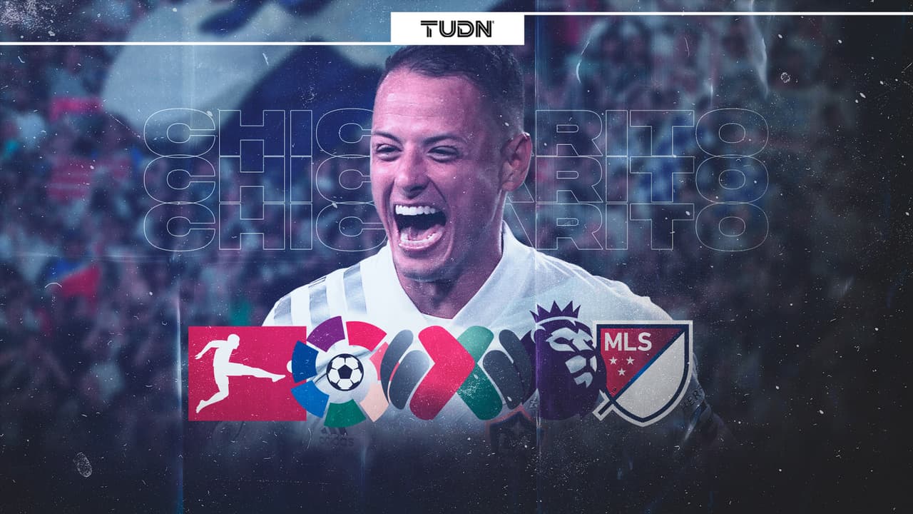 'Chicharito' Hernández iguala marca de gol en cinco ligas