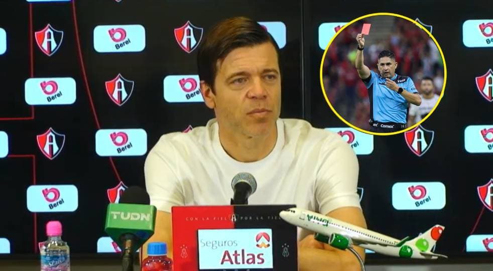Solari rompe el silencio sobre polémica arbitral y el 'Chino' Huerta