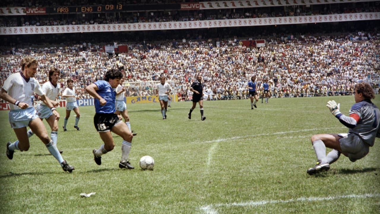 Se cumplen 36 años del Gol que hizo Maradona a Inglaterra
