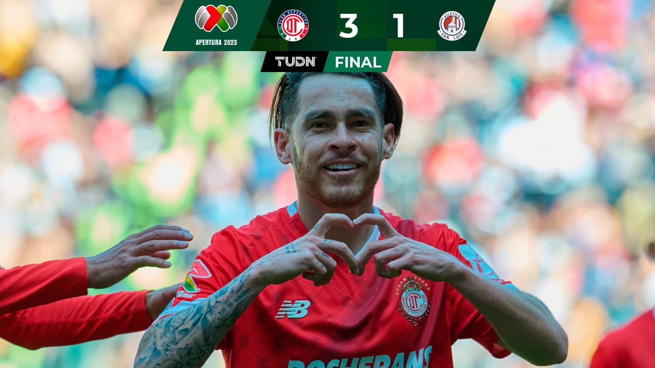 Toluca gana a San Luis en post era Ambriz y con doblete de Canelo