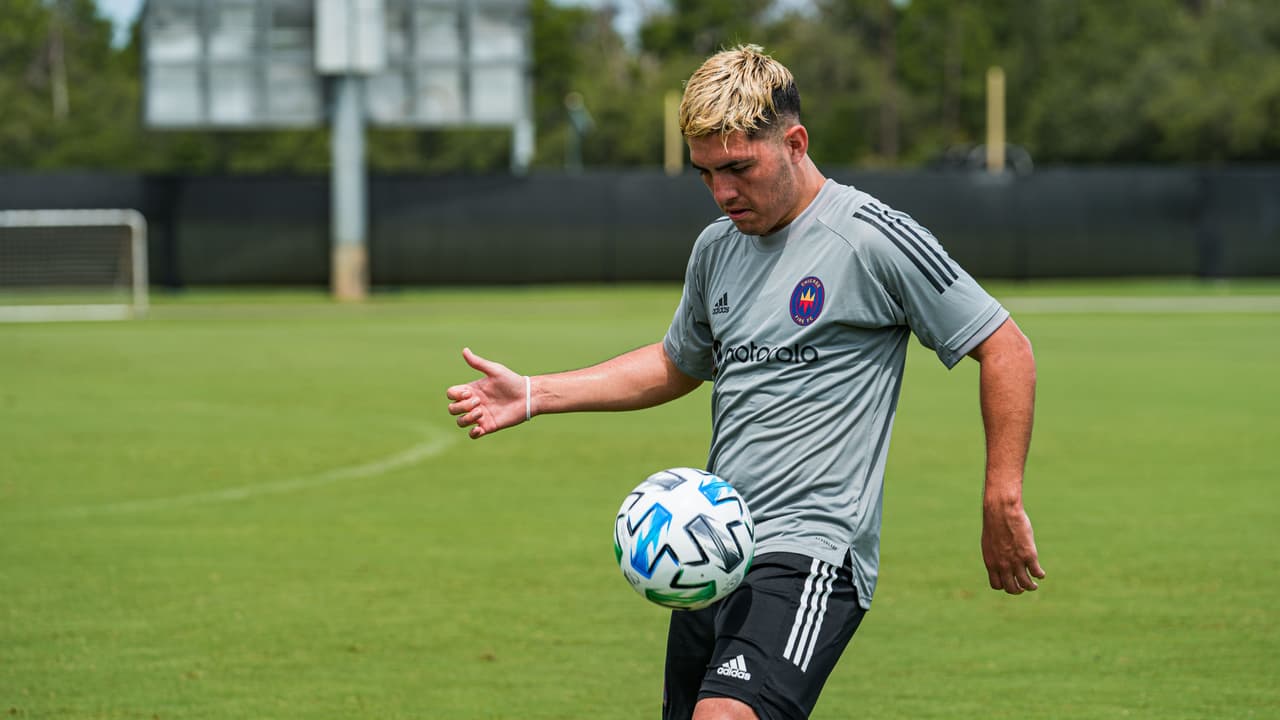 Ignacio Aliseda, juvenil argentino de Chicago Fire FC.
