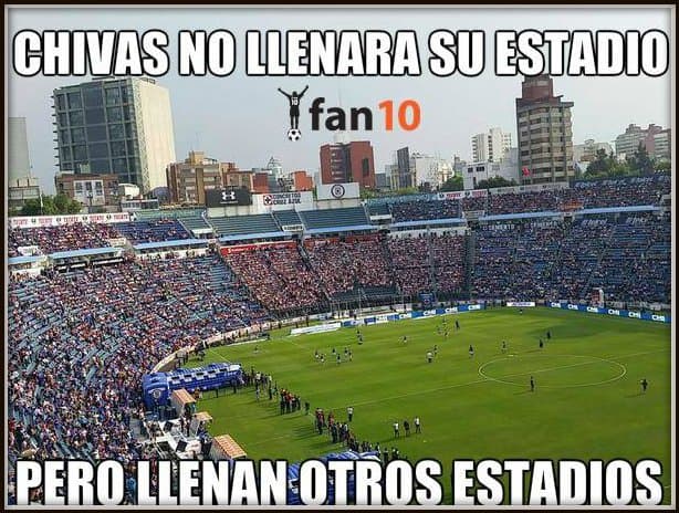 Memes de Cruz Azul vs Chivas