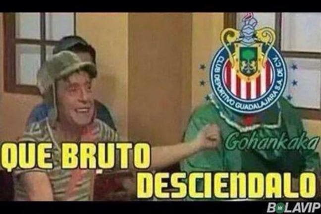 Memes de Cruz Azul vs Chivas