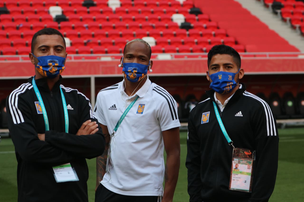 El conjunto felino, representante de la Concacaf, lució relajado y en forma para medirse al Ulsan Hyundai en el Al Rayyan Stadium. El timonel de la UANL confía en que Gignac pueda jugar, mientras que Carlos González aún está en duda por lesión.