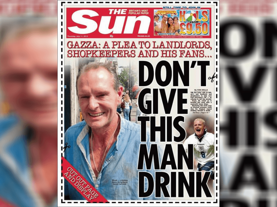 Los problemas fuera de cancha con el alcohol y drogas hicieron que su vida se convirtiera en un tabloide, pues los medios siempre estuvieron pendientes de su comportamiento y ‘desmanes’.