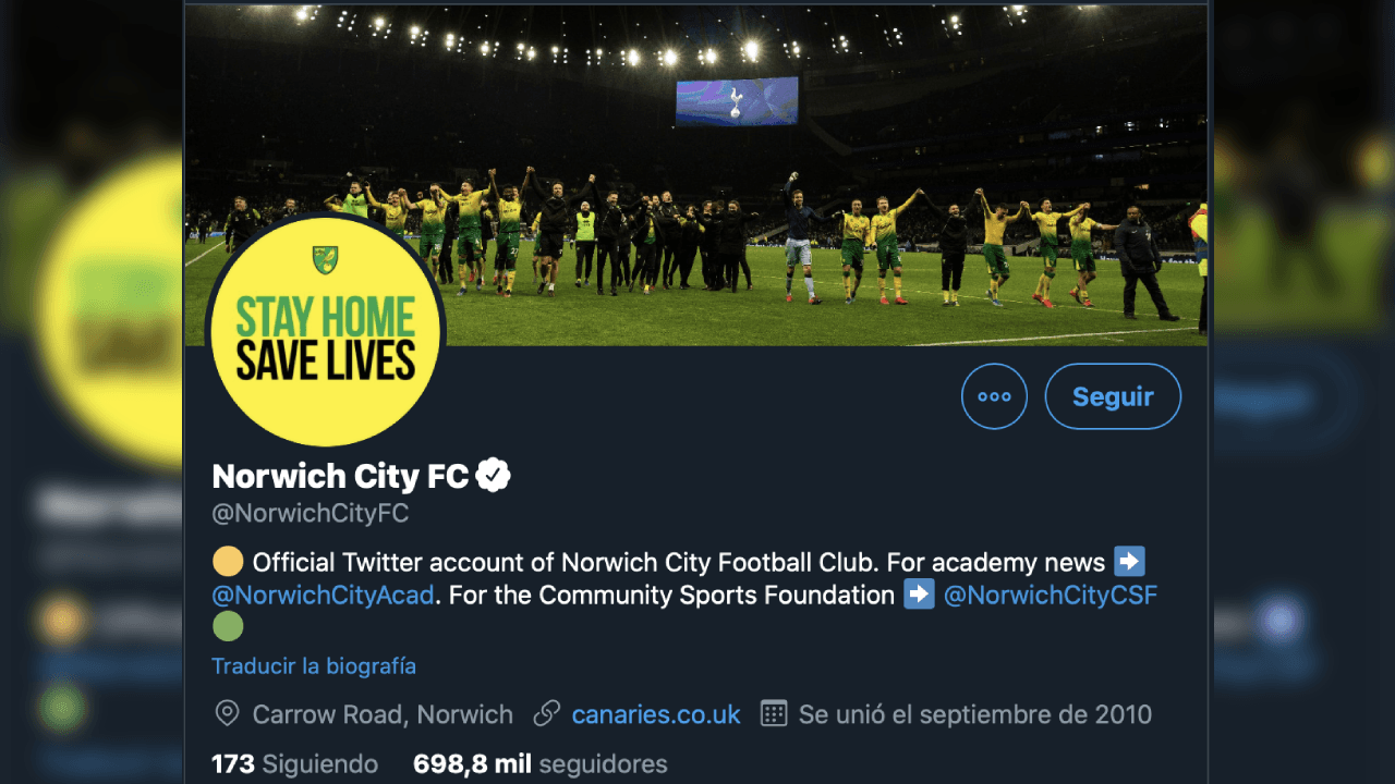 En redes sociales, los clubes de futbol buscan crear consciencia sobre las medidas contingentes.