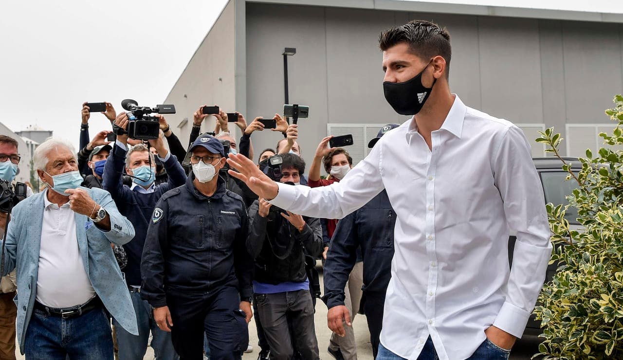 Morata está listo para reincorporarse al club con un préstamo de una temporada del Atlético de Madrid.