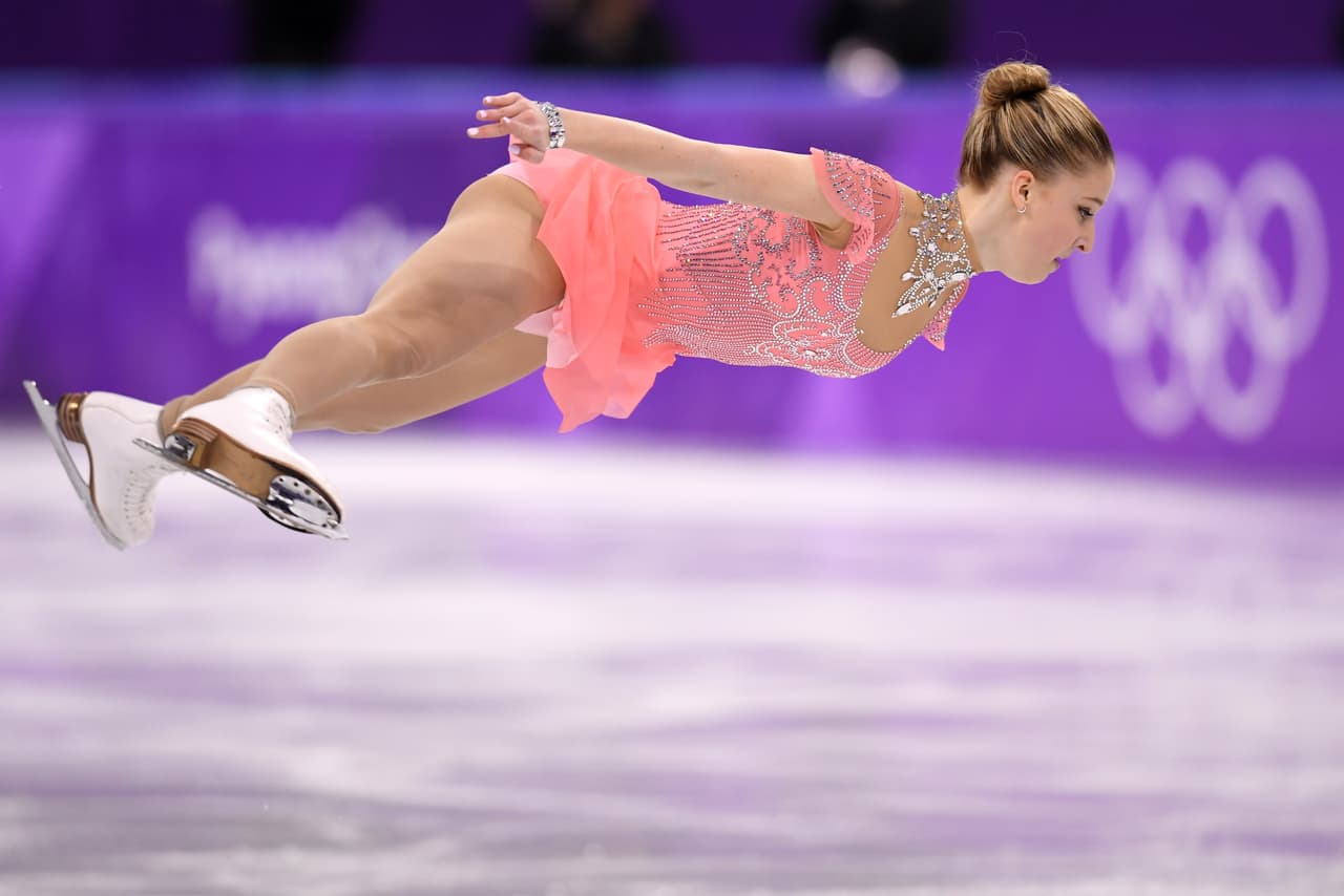 Estas son las mejores postales de las participantes del patinaje artístico en mujeres en Pyeongchang 2018. En ellas se muestra la belleza de esta práctica, tanto con una secuencia de imágenes o con la captura del momento correcto.