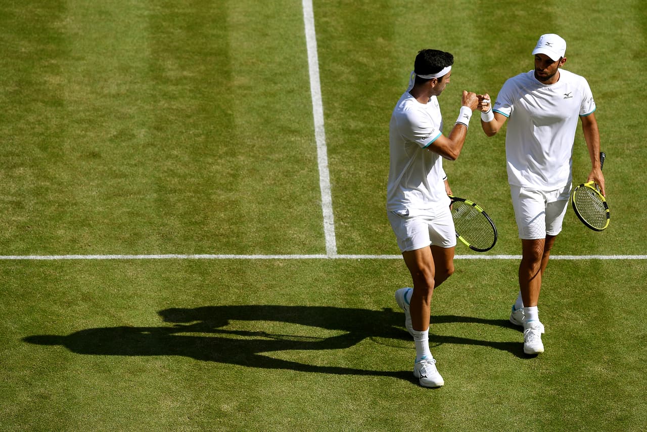 Los colombianos se llenaron de confianza con el triunfo en el primer set.