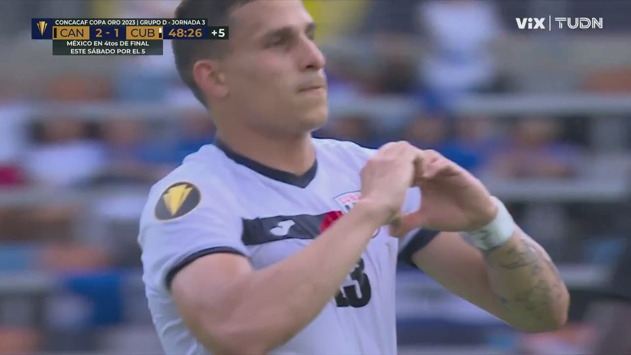 Cuba responde y Paradelas pone el 1-2 ante Canadá