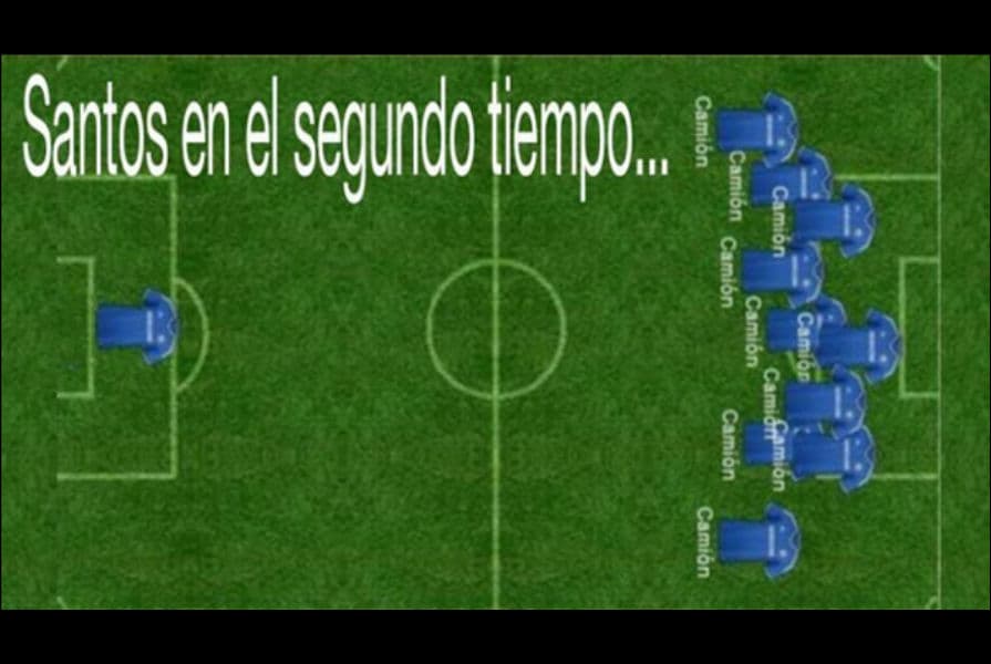 Las redes sociales reaccionaron con el partidazo con bromas que brindaron los Gallos ante Santos.