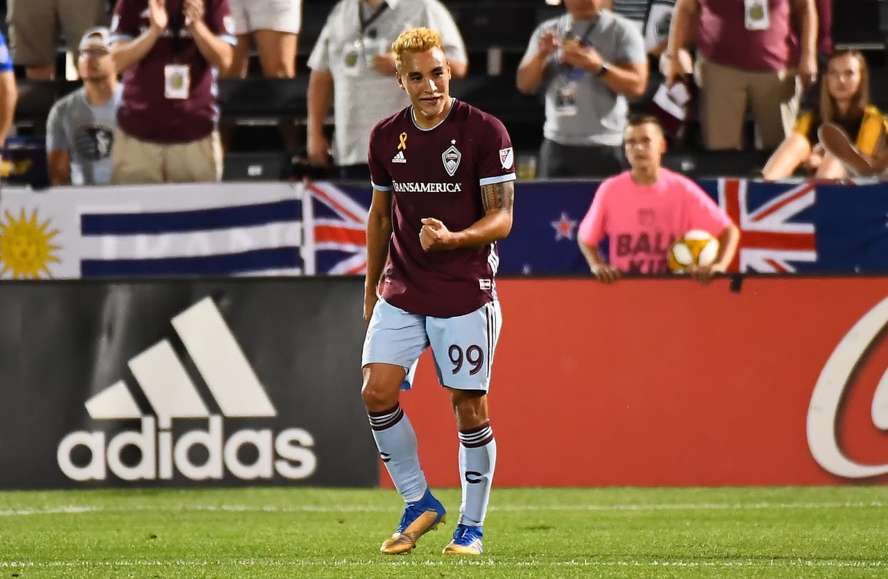 Andre Shinyashiki marcó los dos goles con los que Colorado Rapids derrotó por 2-0 a Seattle Sounders FC.