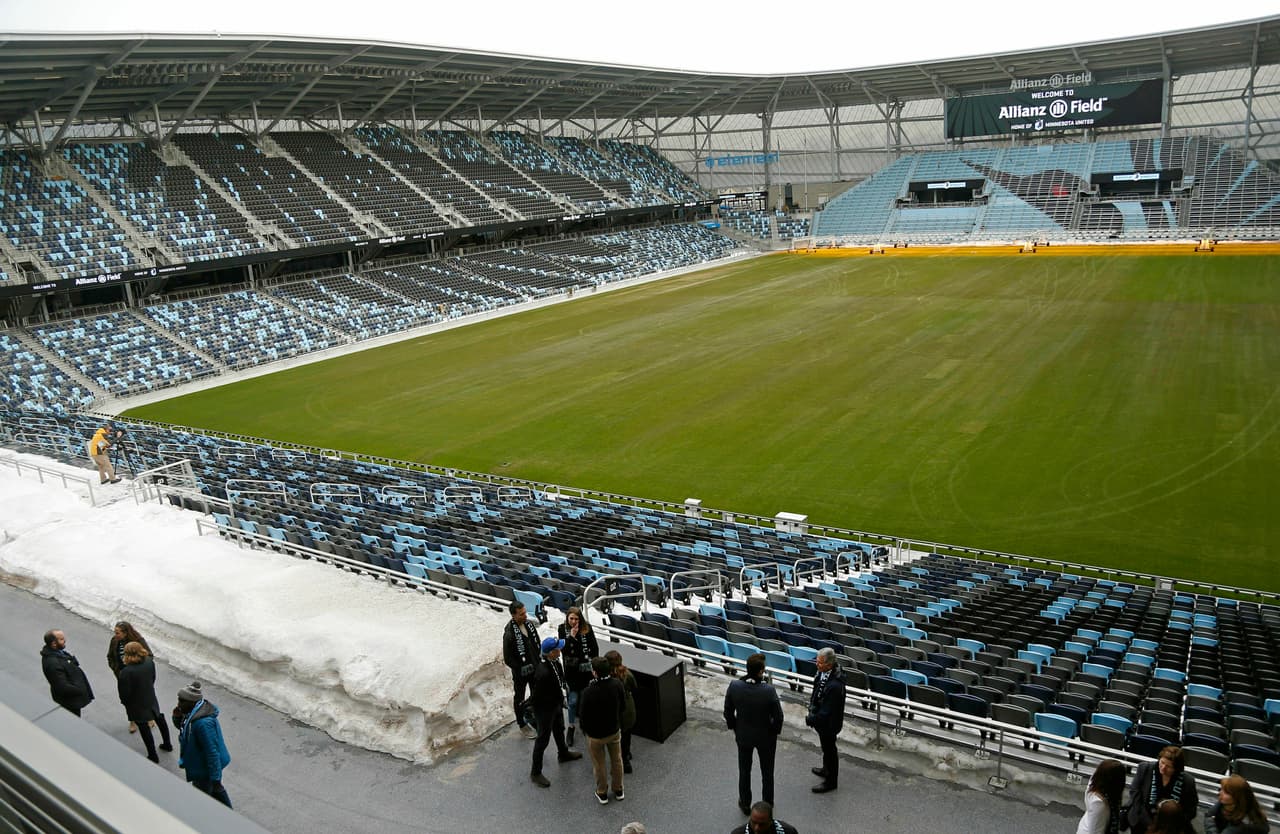 La construcción del Allianz Field inició el 12 de diciembre de 2019, siendo completado en dos años, cuatro meses y un día.
