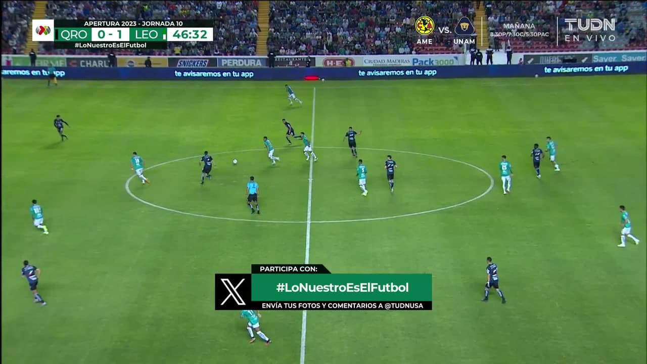 ¡TIRO ATAJADO! disparo por Ángel Mena.