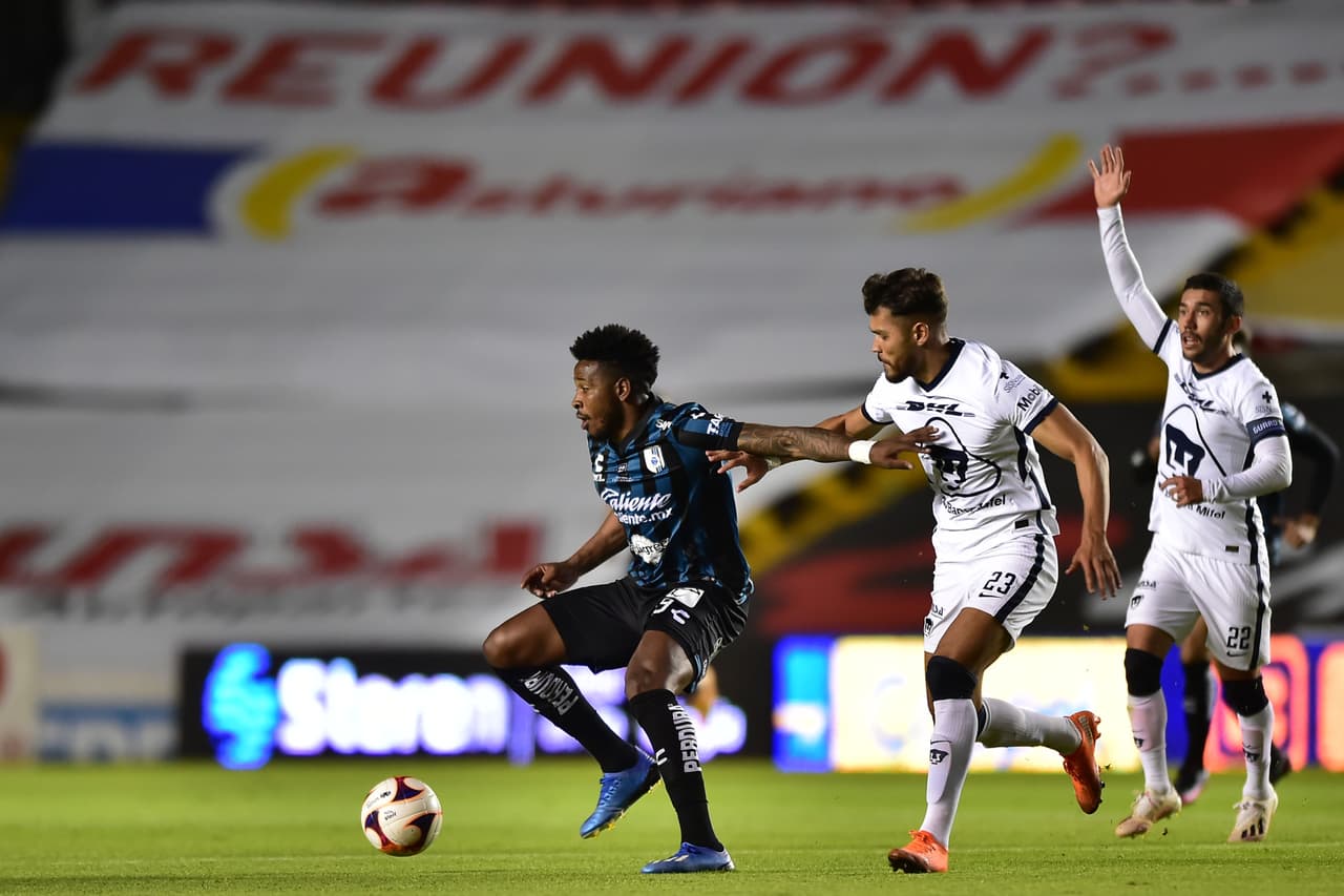 José Gurrola y Ángel Sepúlveda fueron los encargados de darle la victoria a los Gallos 2-0 sobre los Pumas.
