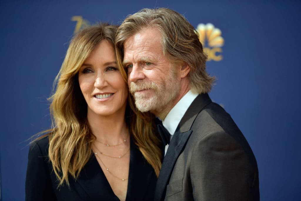 Felicity Huffman y William H. Macy, 24 años.
<br>
