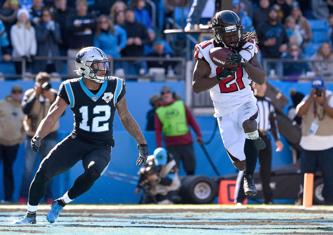 Atlanta Falcons
<b> 29-3</b> Carolina Panthers.